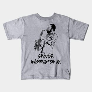 Grover Washington Jr Kids T-Shirt